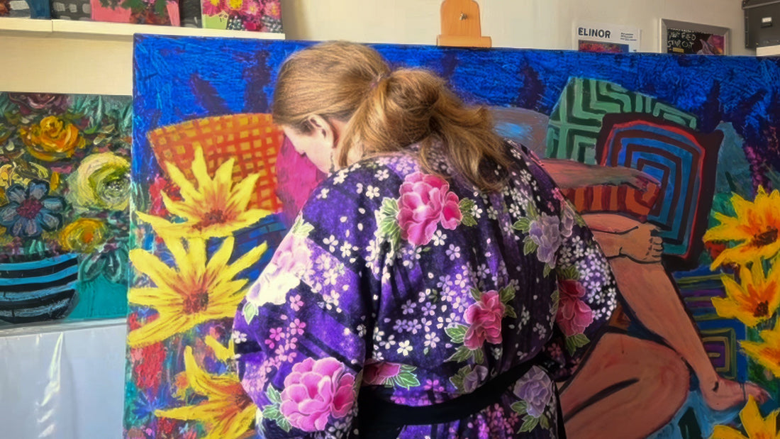 Finishing a painting: a journey of rediscovery